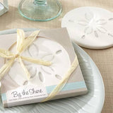 By the Shore Sand Dollar Drink Coaster Set of 4