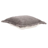 Puff Ottoman Cover Angora Stone -Cover Only