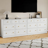 7 Drawer Dresser, 47'' Wide Modern Chest of Drawers