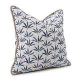 24 x 24 Pillow Hemp Indigo - Down Insert