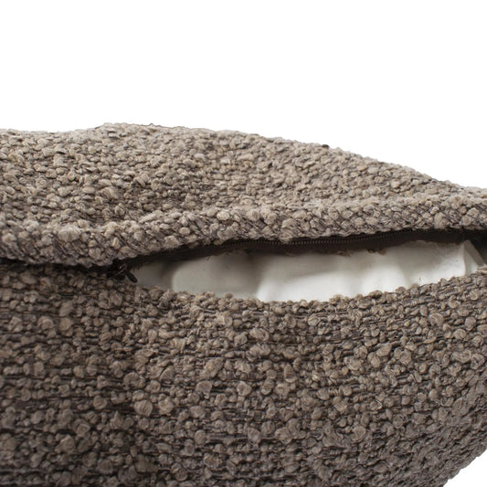 24 in. x 24 in. Pillow Barbet Chocolate - Down Insert
