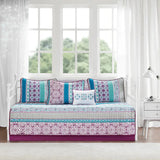 Wholesale Boho Purple 6-Piece Daybed Set