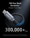 Anker Prime USB-C to USB-C Cable (240W, Upcycled-Braided)
