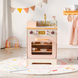 ROBUD Wooden Kids Kitchen PlaySet Series -Pink