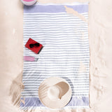 4 Packed Terry Peshtemal and Premium Beach Towel, Mediterranean Cotton Turkish Peshtemals, 35" x 60",  Modern & Traditional Turkish Bath Towels