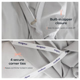 MellowSoft™ Duvet Set Gray