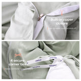 MellowSoft™ Duvet Set Sage Green