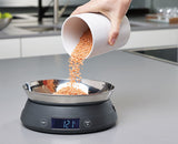 SwitchScale™ Grey Kitchen Scales
