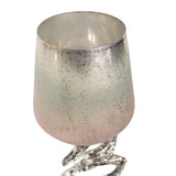 Teresina Gold Ombre Candleholder- Tall
