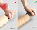 Grip-Pin™ Grey Ergonomic Rolling Pin