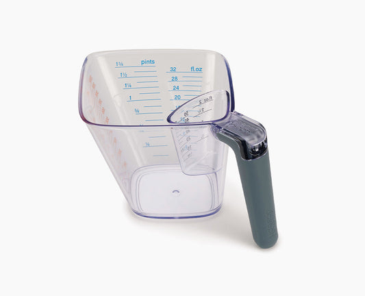 Align™ 2-piece Easy-read Grey Measuring Jug Set