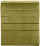 Ivy Velvet Accent Chair - Stylish Curved Design with Channel Tufting for Ultimate Comfort and Relaxation