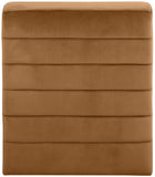 Ivy Velvet Accent Chair - Stylish Curved Design with Channel Tufting for Ultimate Comfort and Relaxation