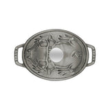 Staub Cast Iron 1-qt Pig Cocotte - Graphite Grey