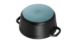 STAUB Cast Iron 13.25-qt Round Cocotte