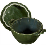 Staub Ceramic 16-oz Petite Artichoke Cocotte - Basil