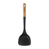 Staub Silicone with Wood Handle Cooking Utensil, Wok Turner