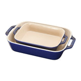 STAUB Ceramic 2-pc Rectangular Baking Dish Set