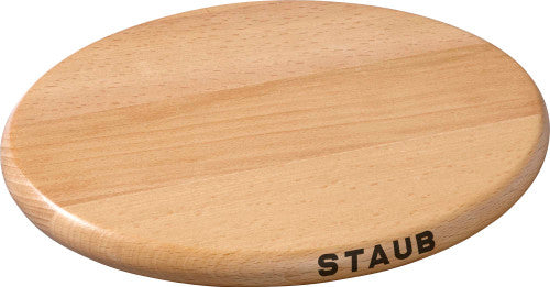 STAUB Oval Magnetic Wood Trivet
