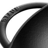 Staub Cast Iron 6-qt Wok - Matte Black