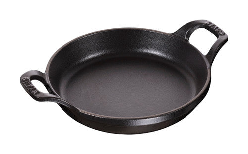 STAUB Cast Iron 6-inch Round Gratin Baking Dish