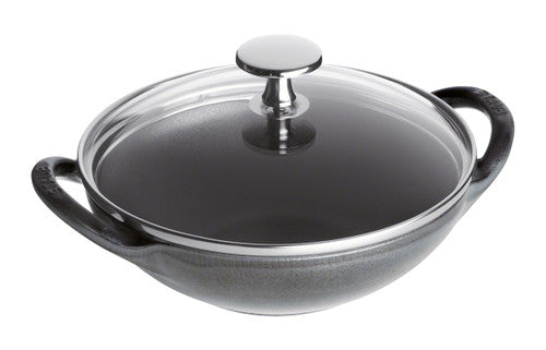 STAUB Cast Iron 0.5-qt Baby Wok