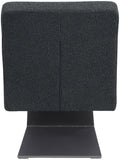 Zeal Accent Chair - Stylish Boucle Upholstered Design with Sturdy Matte Black Metal Base for Comfort