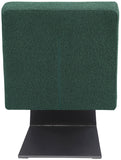 Zeal Accent Chair - Stylish Boucle Upholstered Design with Sturdy Matte Black Metal Base for Comfort