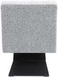 Zeal Accent Chair - Stylish Boucle Upholstered Design with Sturdy Matte Black Metal Base for Comfort