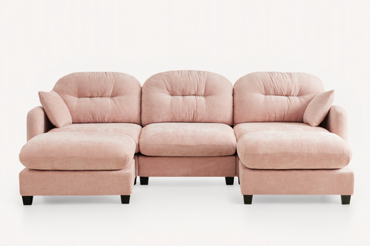 MOLLY 107" 3 Seater with 2 Ottomans