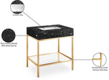 Marmo Contemporary Bathroom Vanity with Elegant Artificial Marble and Stylish Stainless Steel Base