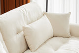 CLOUDIES 134" 3 Seater Sofa with 1 Ottoman
