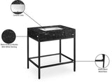 Marmo Contemporary Bathroom Vanity with Elegant Artificial Marble and Stylish Stainless Steel Base