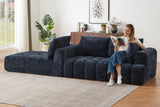 ELARA 108" Chenille Left Chaise Sofa