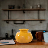 Golden Bee Ceramic Vase- Small