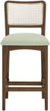 Atrium - Counter Stool With Brushed Brown Base (Set of 2)