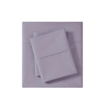 Brushed Cotton Percale Peach-Like Sheet Set, Purple