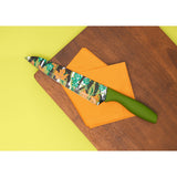 8 inch Chef Knife with Printed Blade-Green