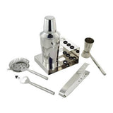 Mixora 6 Piece Stainless Steel Cocktail Shaker Set