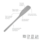 Flex-Core Silicone Jar Scraper