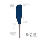 Flex-Core® Silicone and Stainless Steel Jar Scraper