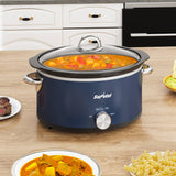 3 Qt Slow Cooker & Mini Food Warmer with 3 Heating Settings