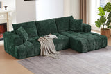 ELARA 108" Chenille Right Chaise Sofa