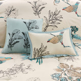 Garden Study Cotton Twill Comforter Set, Khaki