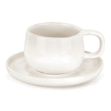 Mesa Ceramics Uno Stoneware Tea Cup & Saucer 225ml