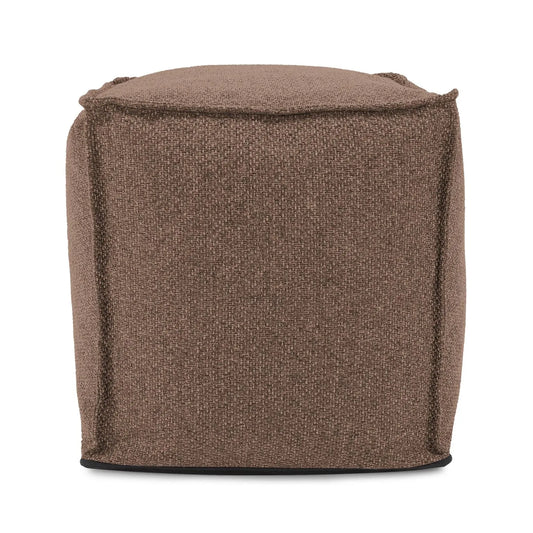 Square Pouf Panama Chocolate