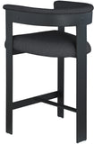 Romeo Counter Stool Set of 2 - Stylish Modern Design with Comfortable Curved Back for Your Space