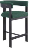 Romeo Counter Stool Set of 2 - Stylish Modern Design with Comfortable Curved Back for Your Space