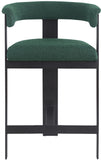 Romeo Counter Stool Set of 2 - Stylish Modern Design with Comfortable Curved Back for Your Space