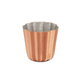 Mauviel M'Passion 6-Piece Copper Tinned Canele Mold Set, 1.8-In